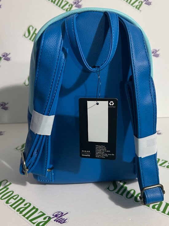 Loungefly Mini Backpack Disney Pixar Monsters Inc Company Scare We Care Blue Bag main image 6